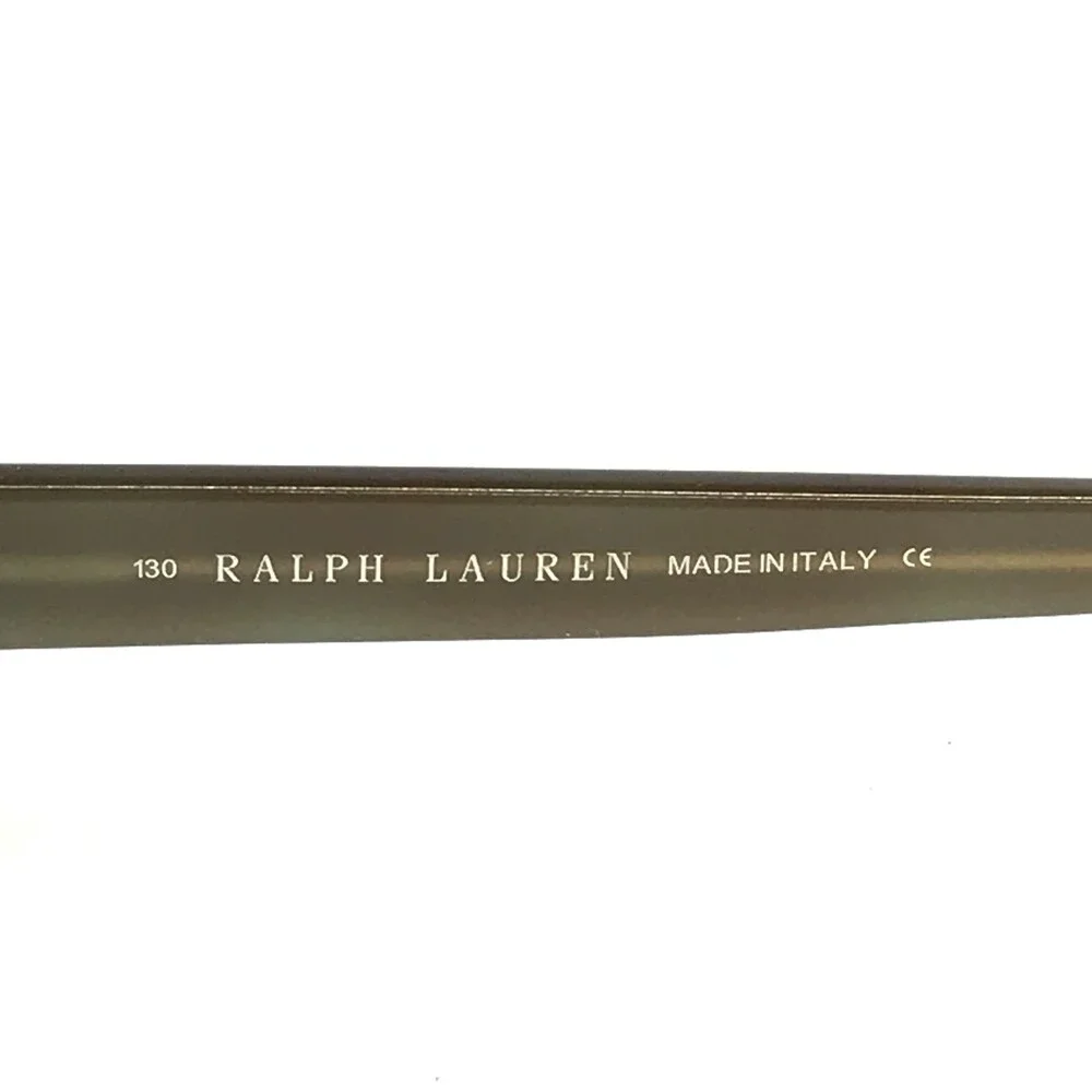Vintage Ralph Lauren Eyeglasses Frames RL1406 FR7 Brown Tortoise Green 48-16-130